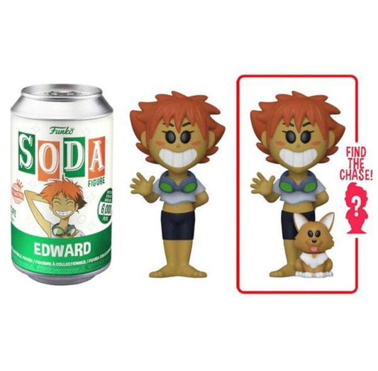 CowBoy Bebop Edward Sealed Limited Edition Funko Soda Pop Figure - Chance of CHASE!