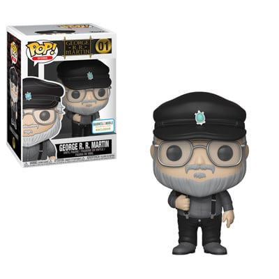 Funko Pop! George R. R. Martin 01 Barnes & Noble Exclusive (VAULTED)+ Free Protector