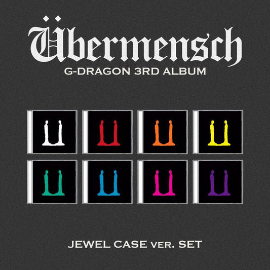K-pop G-Dragon 3rd Album [ÜBERMENSCH] Jewel Ver. 08 (Purple)