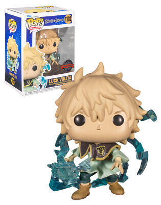 Funko Pop! Black Clover : Luck Voltia 1102 Special Edition + Pop Protector
