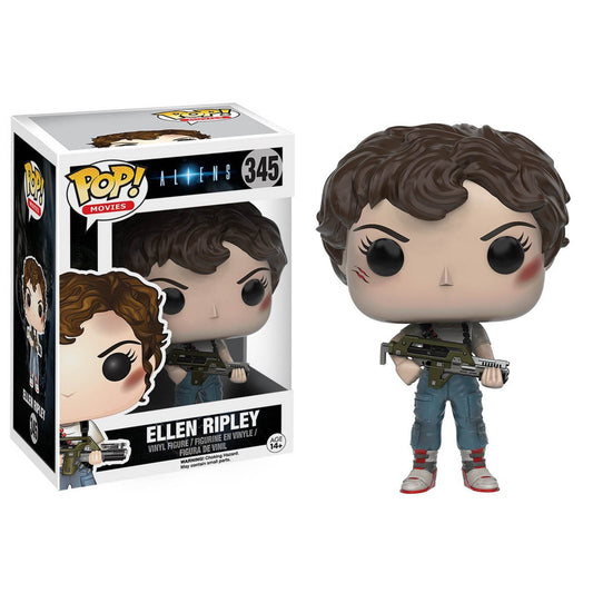 Funko Pop! Aliens - Ellen Ripley 345 Figure + Pop Protector (VAULTED)