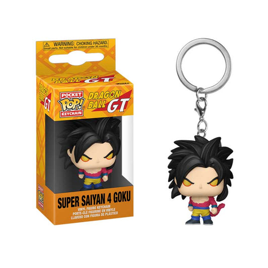 Dragon Ball GT Super Saiyan 4 Goku Pocket Pop Keychain Vinyl Figure