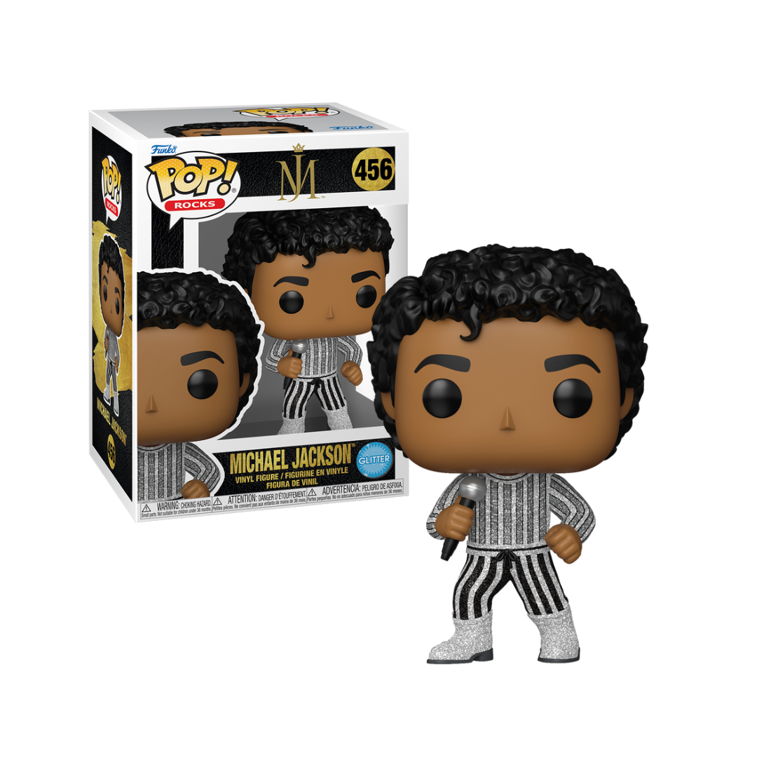 Funko Pop! Glitter Michael Jackson 456 + Pop Protector
