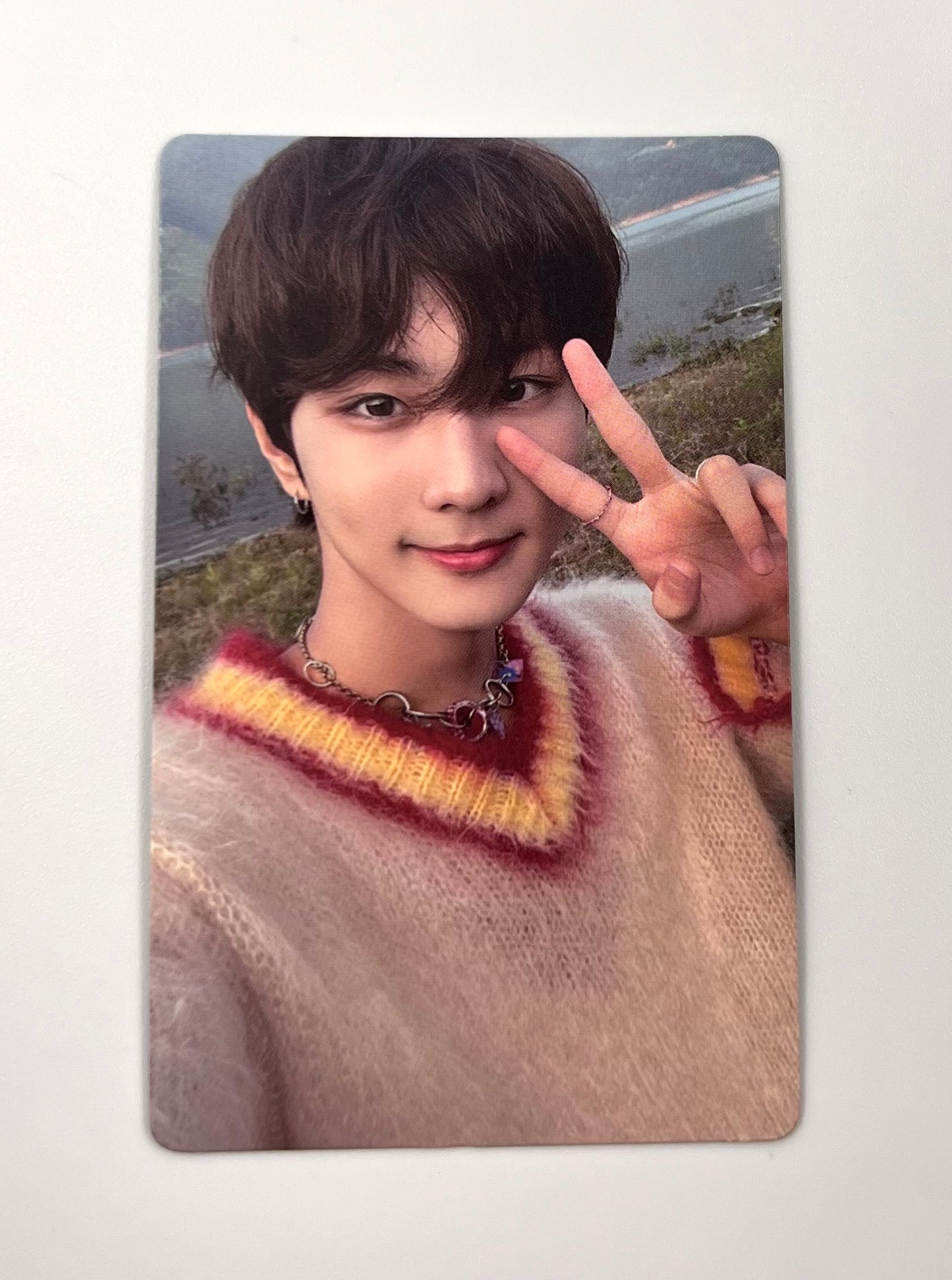 K-pop Enhypen Orange Blood Weverse Album Ver. YANG JUNGWON Official Photocard