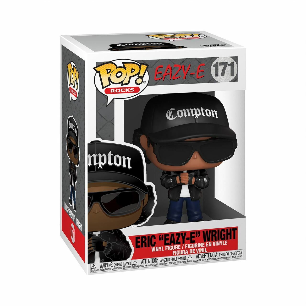 Funko Pop! Eric “Eazy-E” Wright 171 (VAULTED) (box tear) + Free Protector