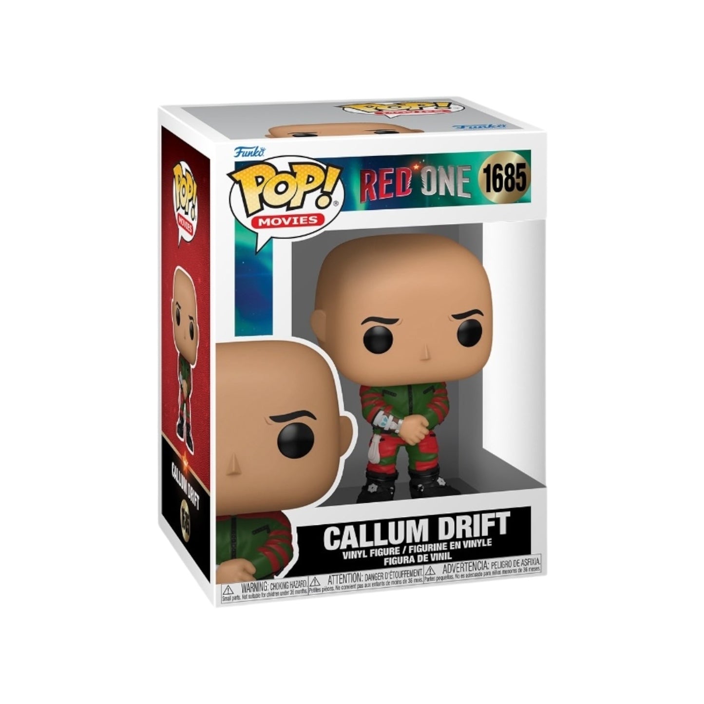 Funko Pop! Red One - Callum Drift 1685 + Free Protector