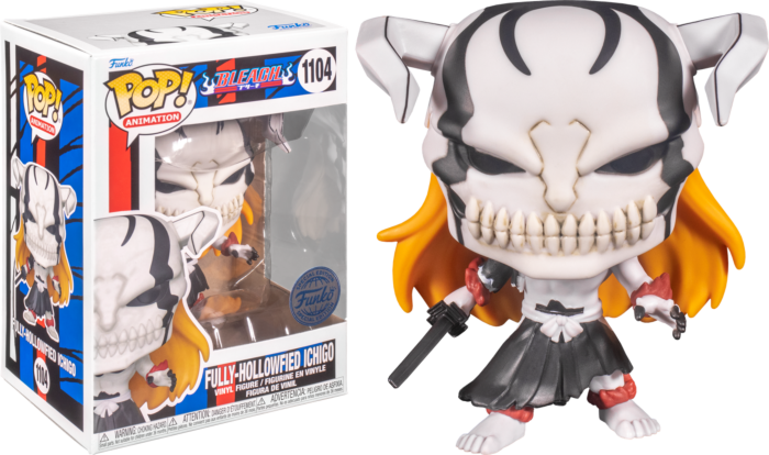 Funko Pop! Bleach Fully-Hollowfied Ichigo 1104 Funko Special Edition + Pop Protector