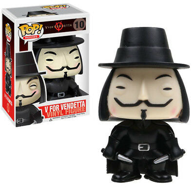 Funko Pop! V For Vendetta Vinyl Figure 10 (VAULTED) + Free Protector