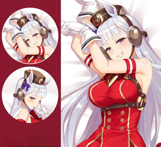 Umamusume: Pretty Derby Gold Ship Dakimakura Hugging Body Pillow Case Otaku Fullbody Pillow Cover Home Bedding Cosplay Prop Gift