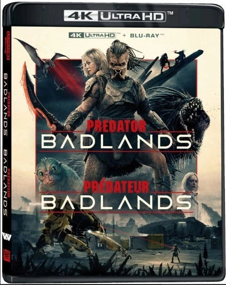 PREDATOR Badlands - 4K UHD Blu-ray  4K Ultra HD Brand new official