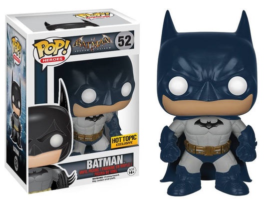 Funko POP! Arkham Asylum Batman Hot Topic Exclusive #52 +Pop Protector
