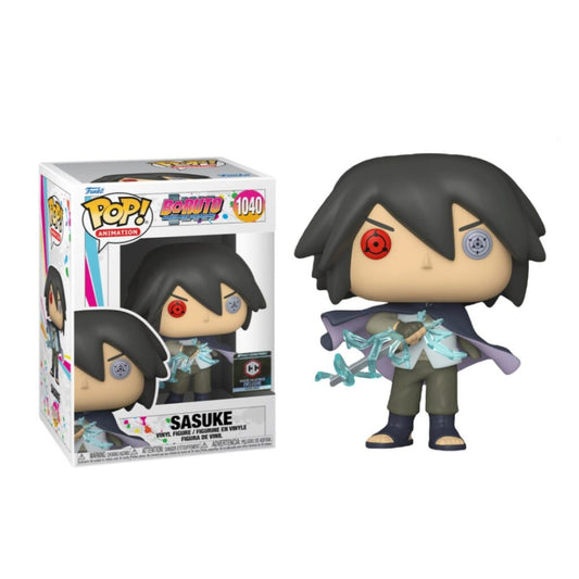 Funko pop! Animation: Boruto Naruto Next Generations - Sasuke Chalice Collectibles #1040 + Protector!