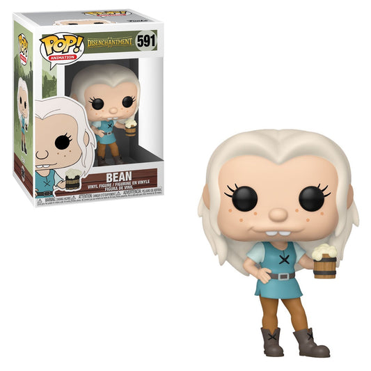Funko Pop! Animation Disenchantment Bean - Vaulted 591 + Pop Protector