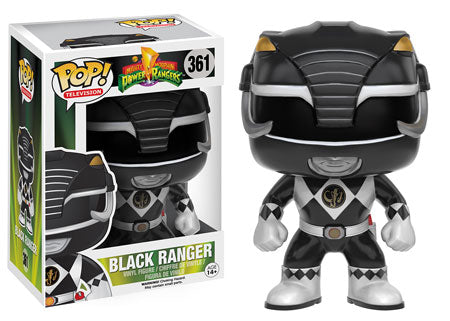Funko Pop! Mighty Morphin Power Rangers Black Ranger 361 + PoP Protector (box ware)