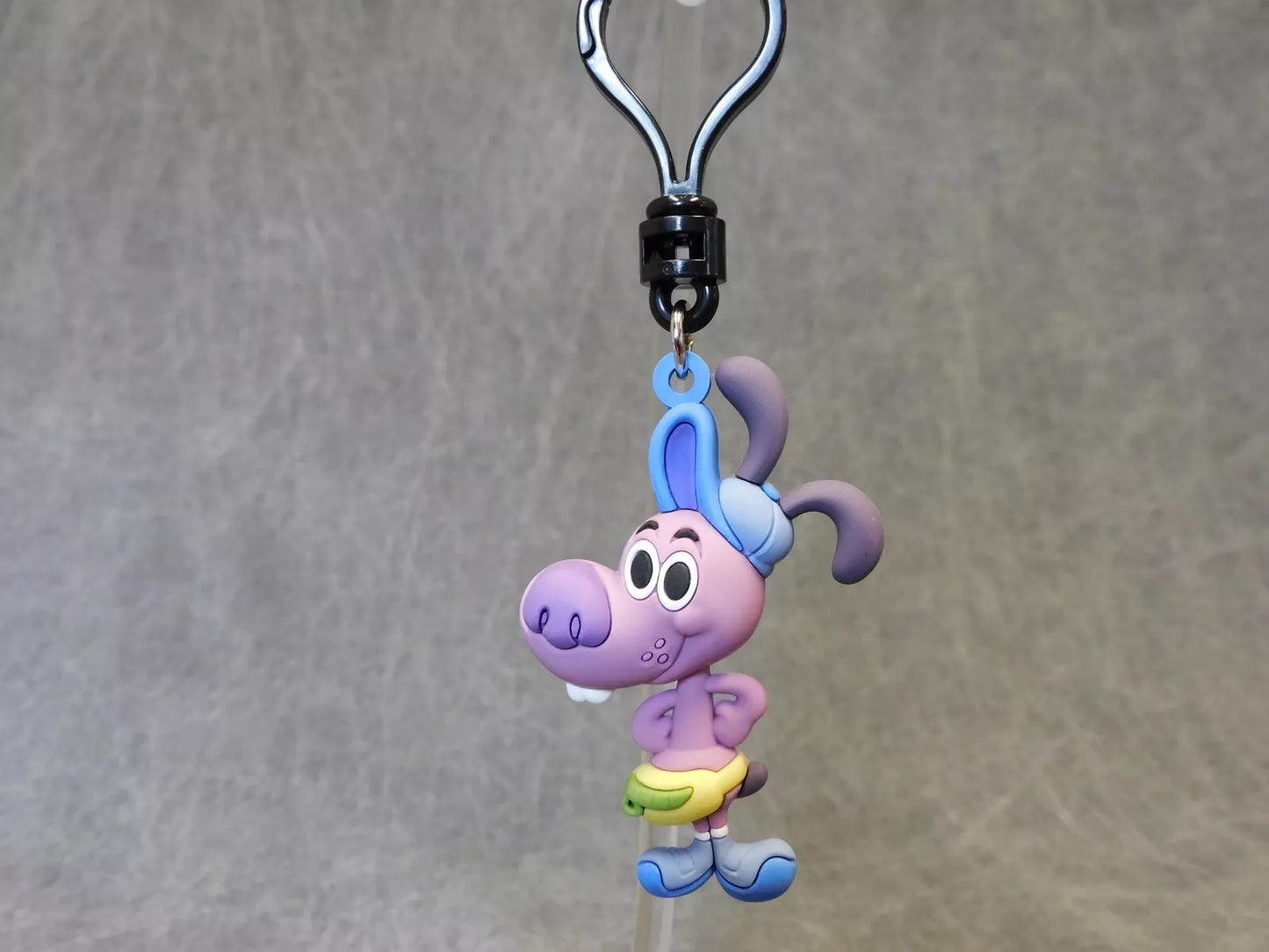 Bloofy Chase - Disney Movie New Inside Out Series 2 From Blind Bag Key Chain 3D Foam Bag Clip Figural figure Monogram