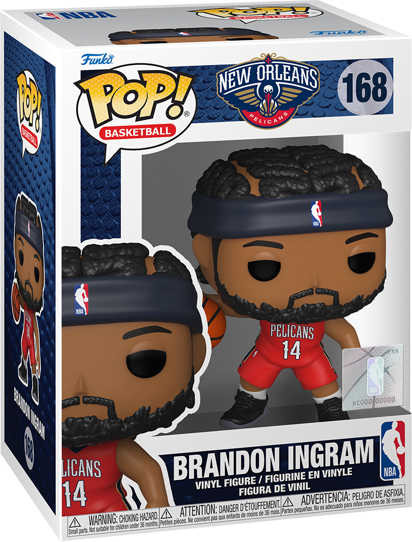 Funko Pop! NBA New Orleans Pelicans Brandon Ingram #168 With Protector