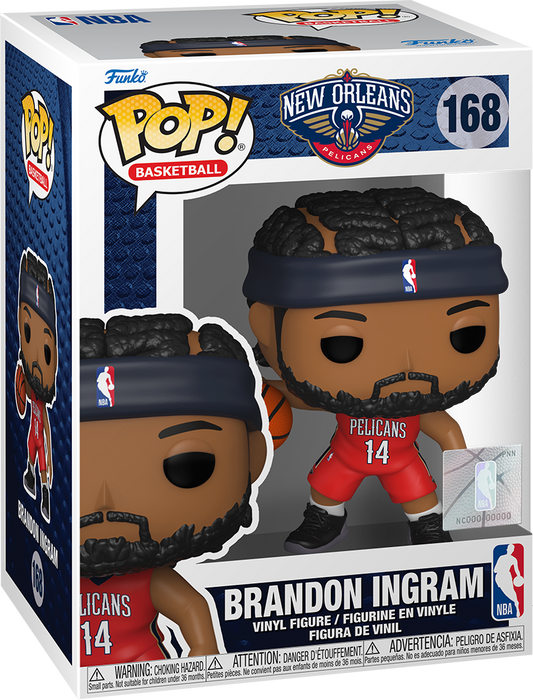 Funko Pop! NBA New Orleans Pelicans Brandon Ingram #168 With Protector