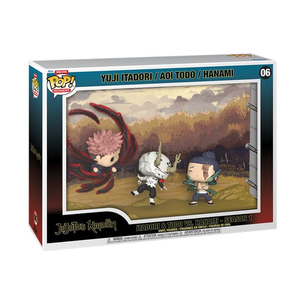 Funko Pop! Deluxe Jujustu Kaisen Moment - Yuji Itadori / Aoi Todo / Hanako 06 Figure