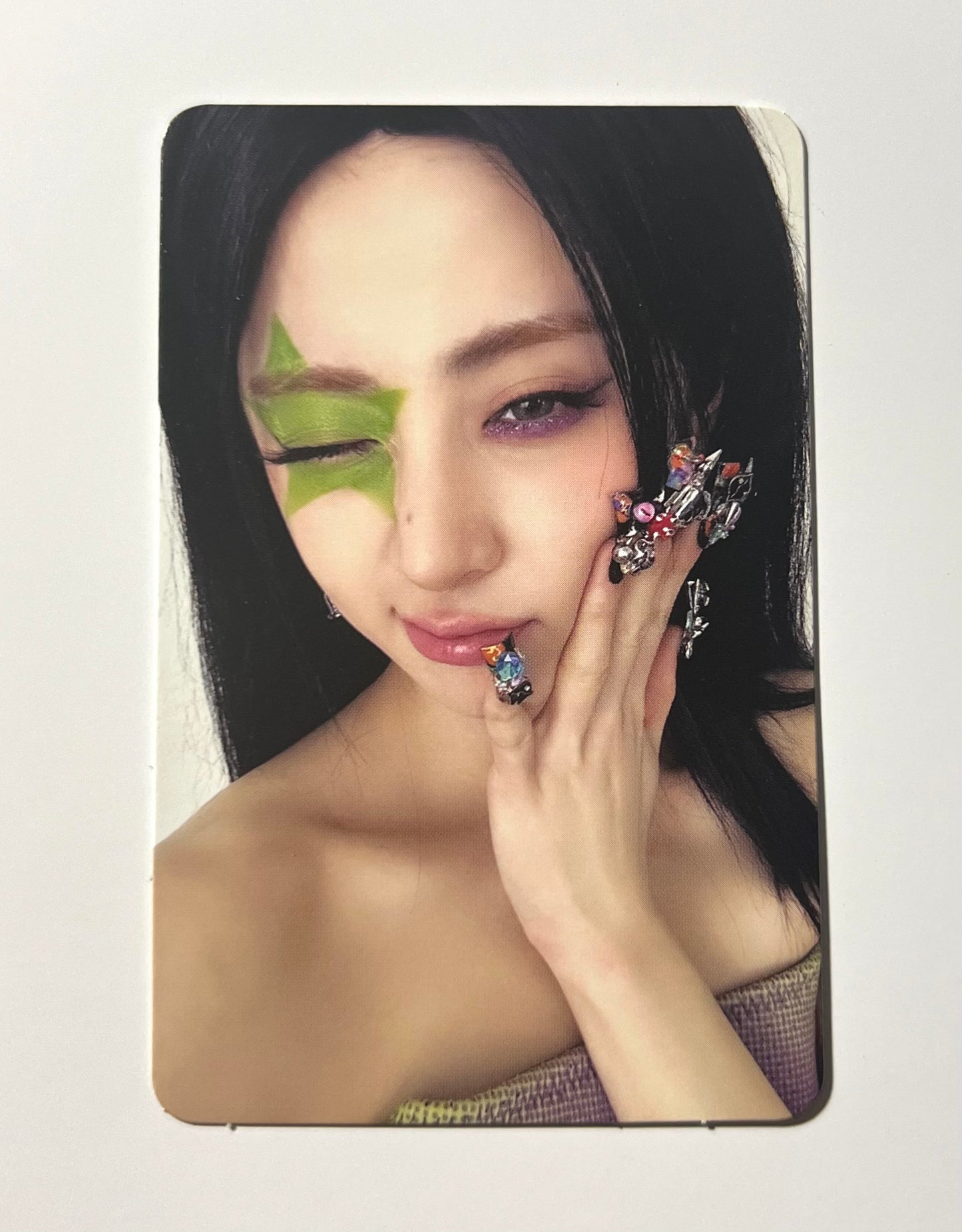 K-pop Le Sserafim YUNJIN CRAZY Weverse Album Ver. A Official Photocard