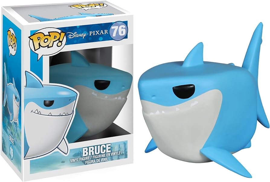 Funko Pop! Disney Pixar - Finding Nemo - Bruce 76 (VAULTED) + Free Protector