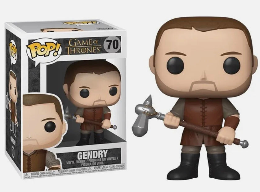 Funko Pop! Game of Thrones Gendry 70 + Free Protector (VAULTED)