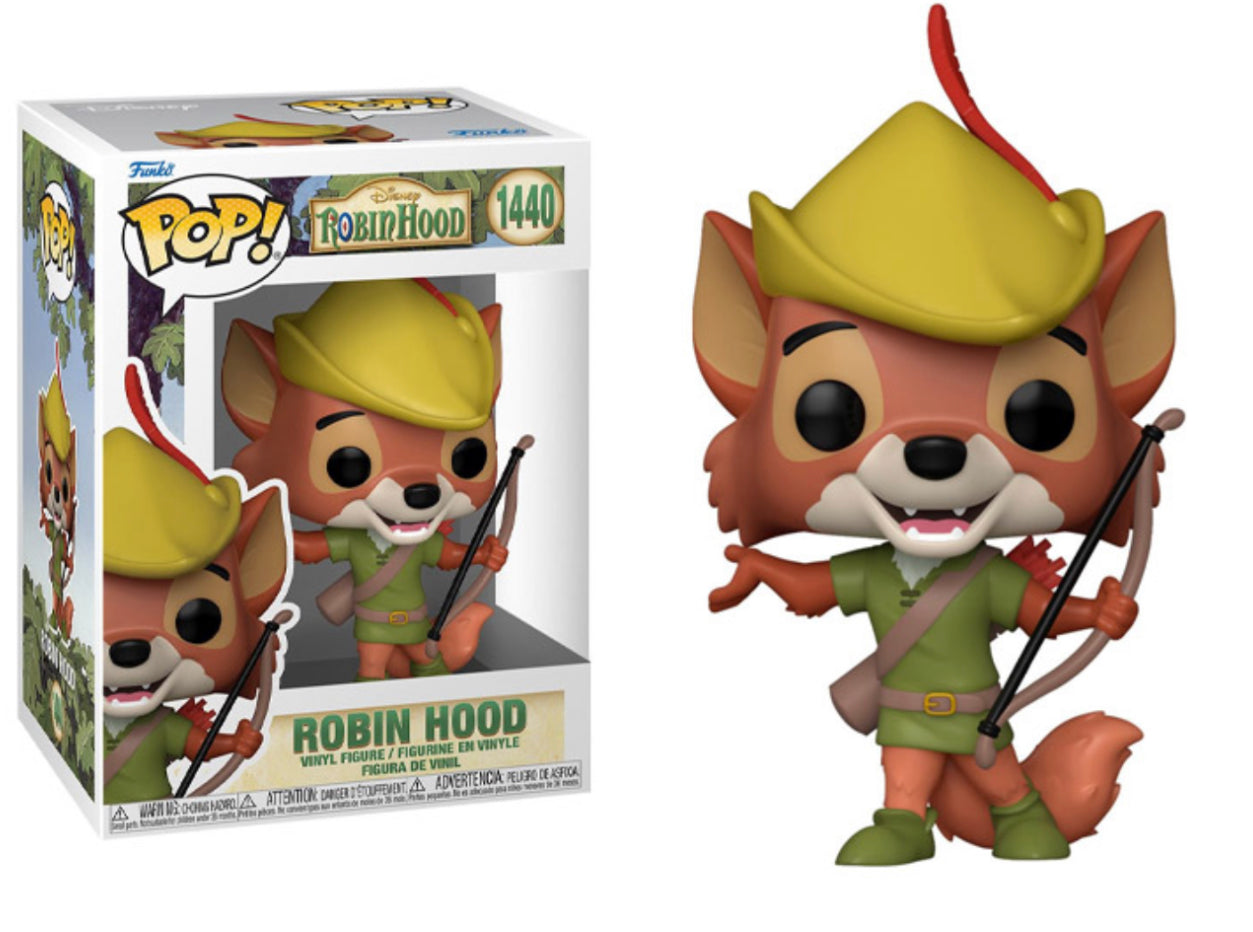 Funko Pop! Disney Robin Hood 1440 + Free Protector