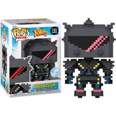 Funko Pop! 8-Bit: Marvel X-Men '97 Abscissa 1311 Funko Special Edition Figure + PoP Protector