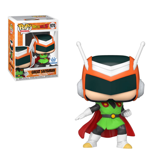 Funko Pop! Dragon Ball Z Great Saiyaman 970 Funko Exclusive + Free Protector