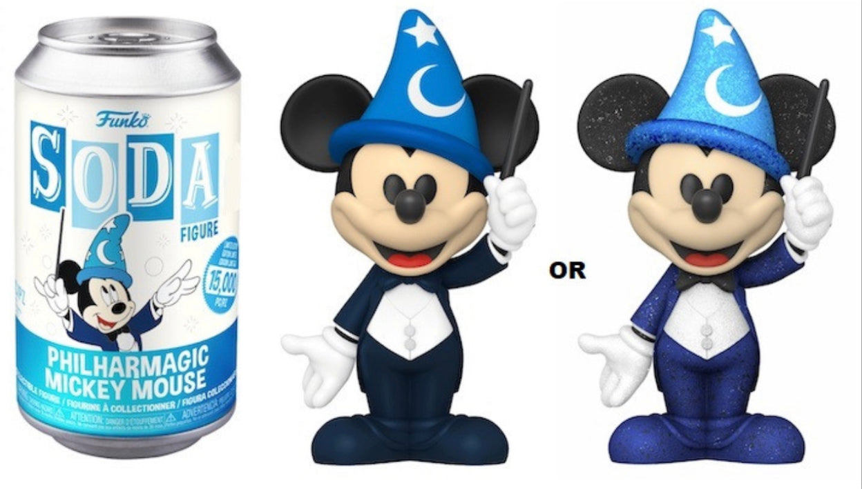 Disney Philharmagic Mickey Mouse Sealed Limited Edition Funko Soda Pop Figure - Chance of CHASE!