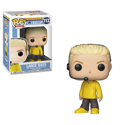Funko POP! Rocks: NSync #114 - Lance Bass (VAULTED) + Protector