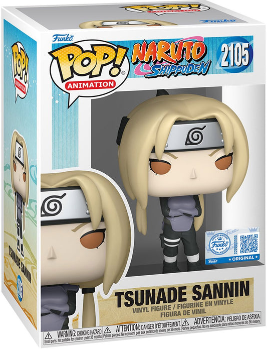 Funko Pop! Naruto Shippuden - Tsunade Sannin 2105 Figure Funko Special Edition + Pop Protector
