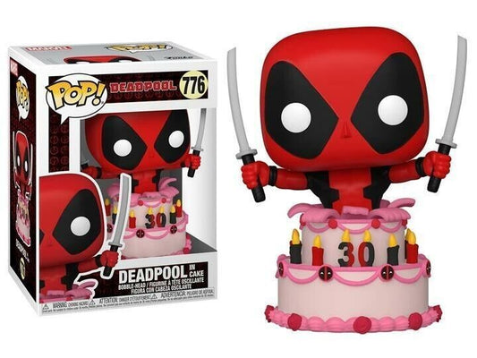 Funko Pop! Deadpool In Cake 776 + Pop Protector