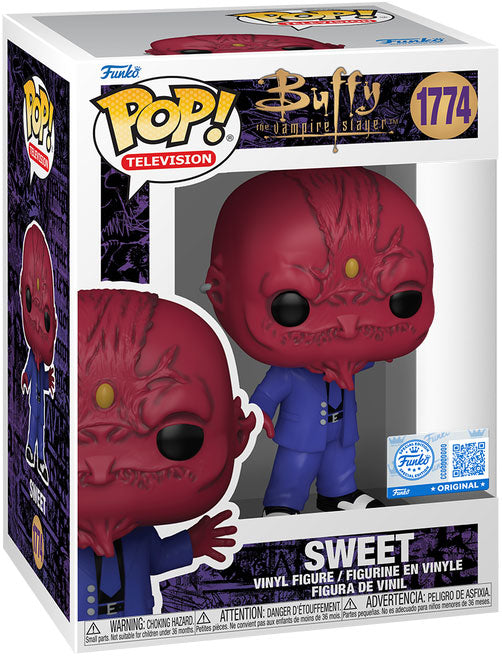 Funko Pop! Buffy The Vampire Slayer - Sweet 1774 Funko Special Edition Figure + Pop Protector
