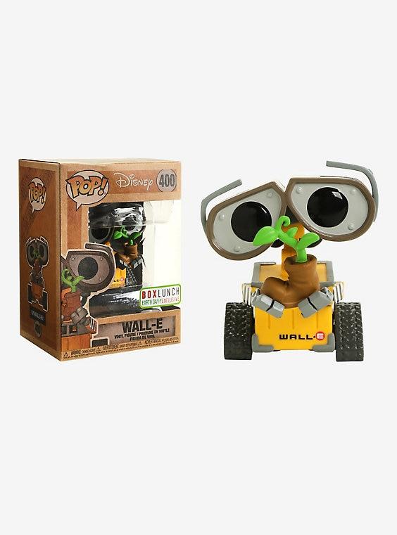 Funko Pop! Disney Wall-E 400 BoxLunch Earth Day Exclusive Figure + Pop Protector