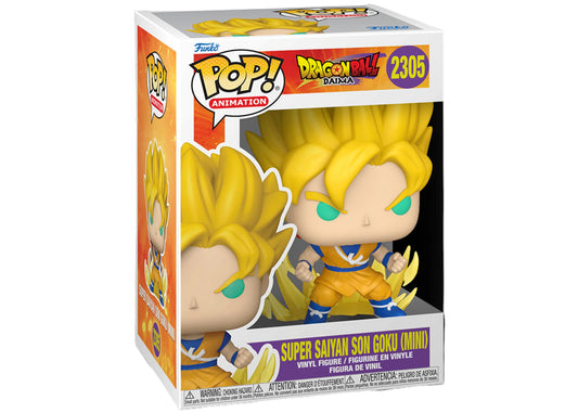 Funko Pop! Dragon Ball Daima - Super Saiyan Son Goku (Mini) 2305 Figure + Pop Protector