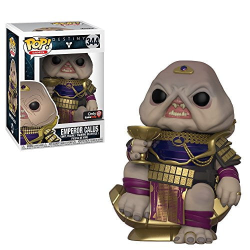 Funko Pop! Destiny Emperor Calus 344 GameStop Exclusive (VAULTED) + Free Protector