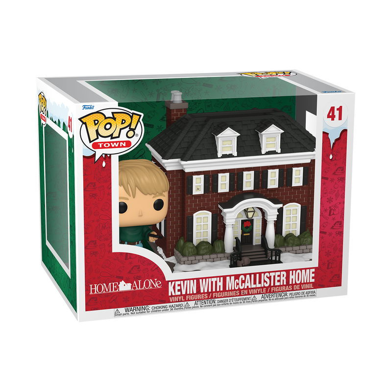 Funko Pop! Town: Home Alone Kevin with McCallister Home 41 Vinyl Figure