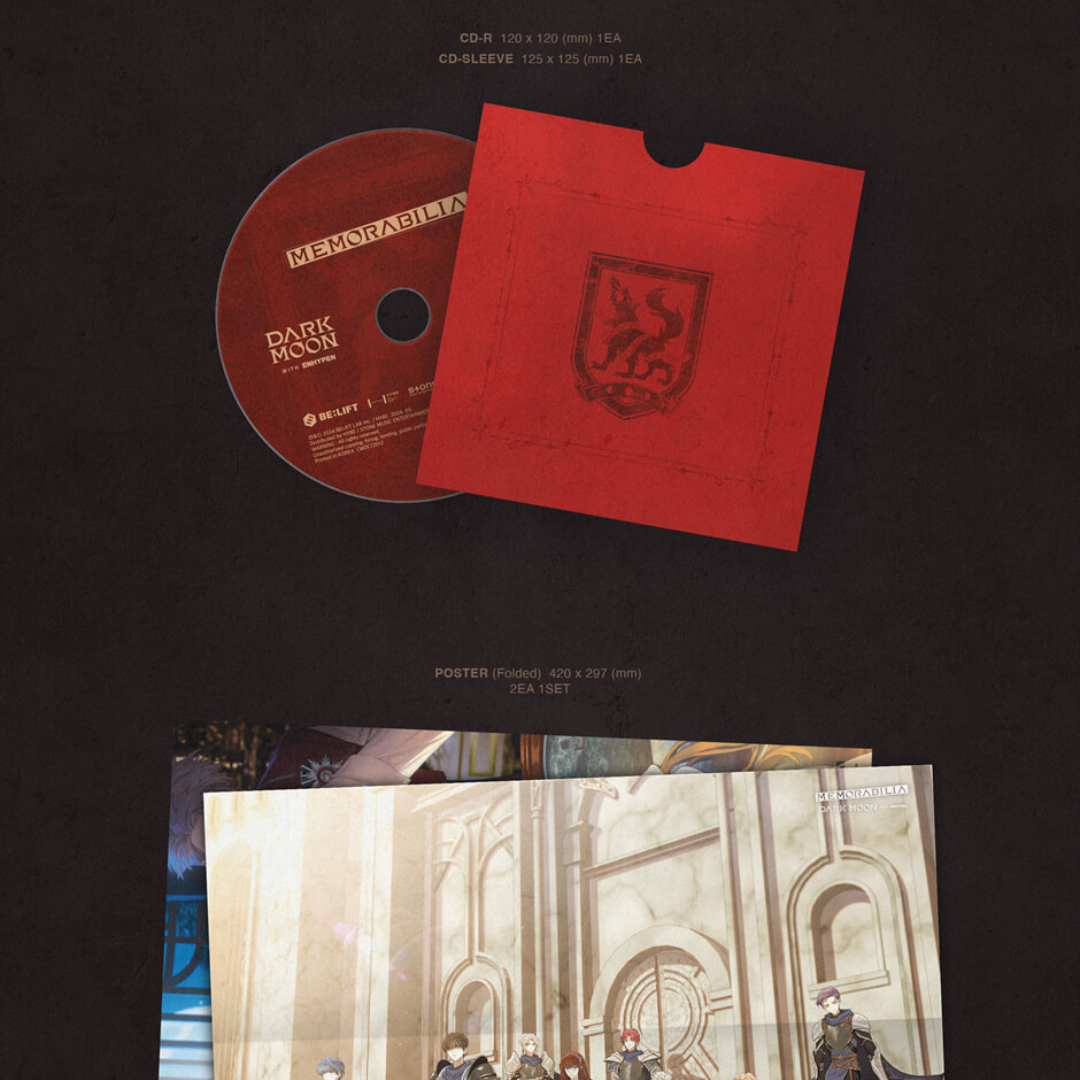 K-POP ENHYPEN - DARK MOON SPECIAL ALBUM [MEMORABILIA] (MOON VER.)