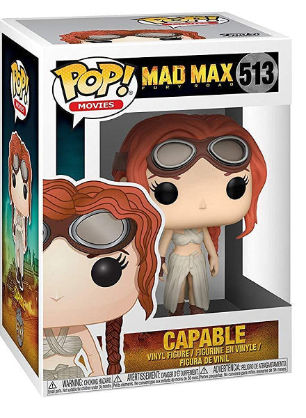 Funko Pop! Mad Max Fury Road Capable 513 + Free Protector (VAULTED)