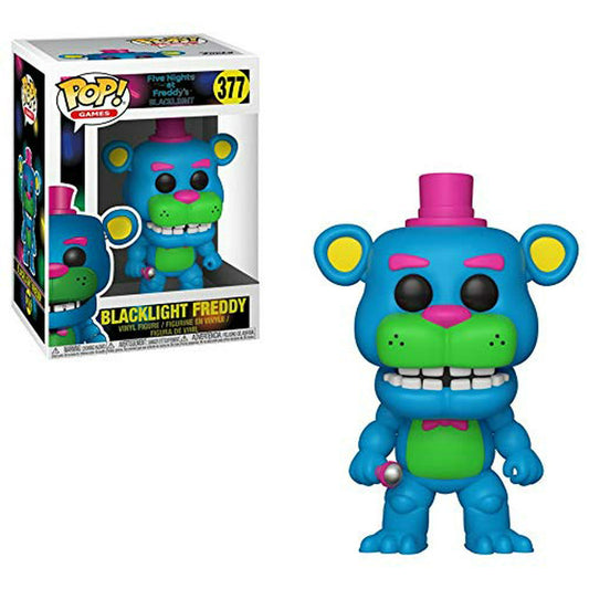 Funko Pop! Five Nights at Freddy’s Blacklight Freddy 377 + Free Protector