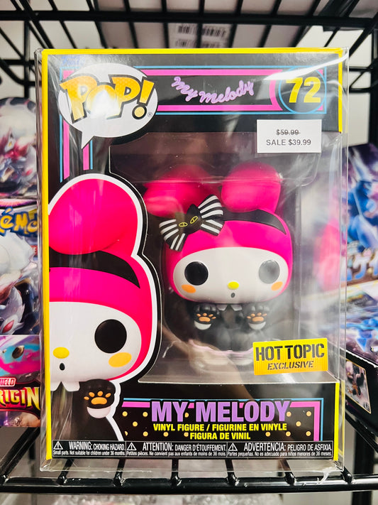 Funko Pop! My Melody 72 Hot topic Exclusive + Free Protector