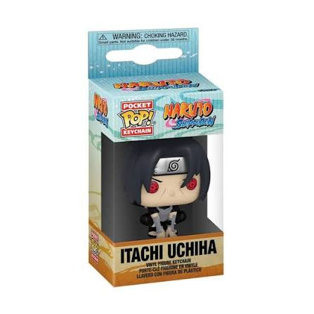 Naruto Shippuden Itachi Pocket Pop Keychain Vinyl Figure