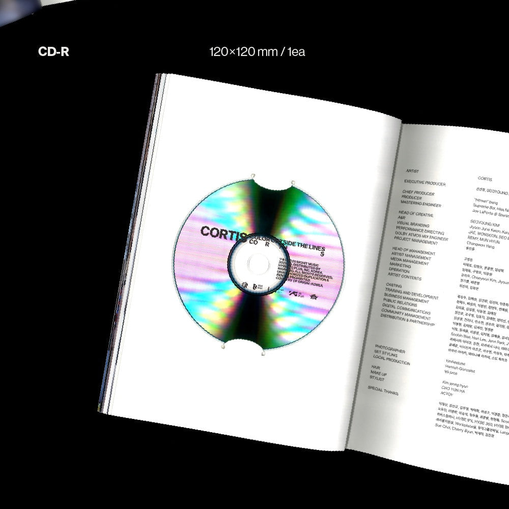 K-POP CORTIS - THE 1ST EP [COLOR OUTSIDE THE LINES] ALBUM (3 VERSIONS)