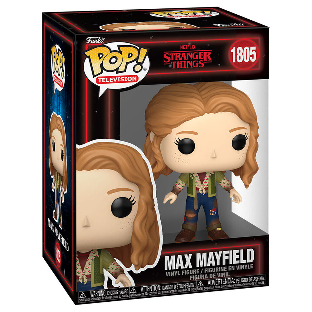 Funko Pop! Netflix Stranger Things - Max Mayfield 1805 Figure + Pop Protector