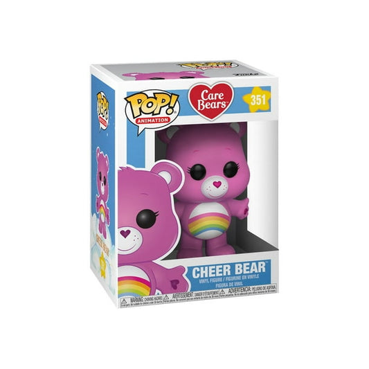 Funko Pop! Care Bears Cheer Bear 351 + Free Protector (box ware)