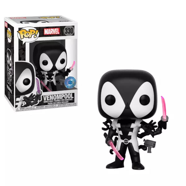 Funko Pop! Marvel Venompool 330 Pop In A Box Exclusive (VAULTED) + Free Protector