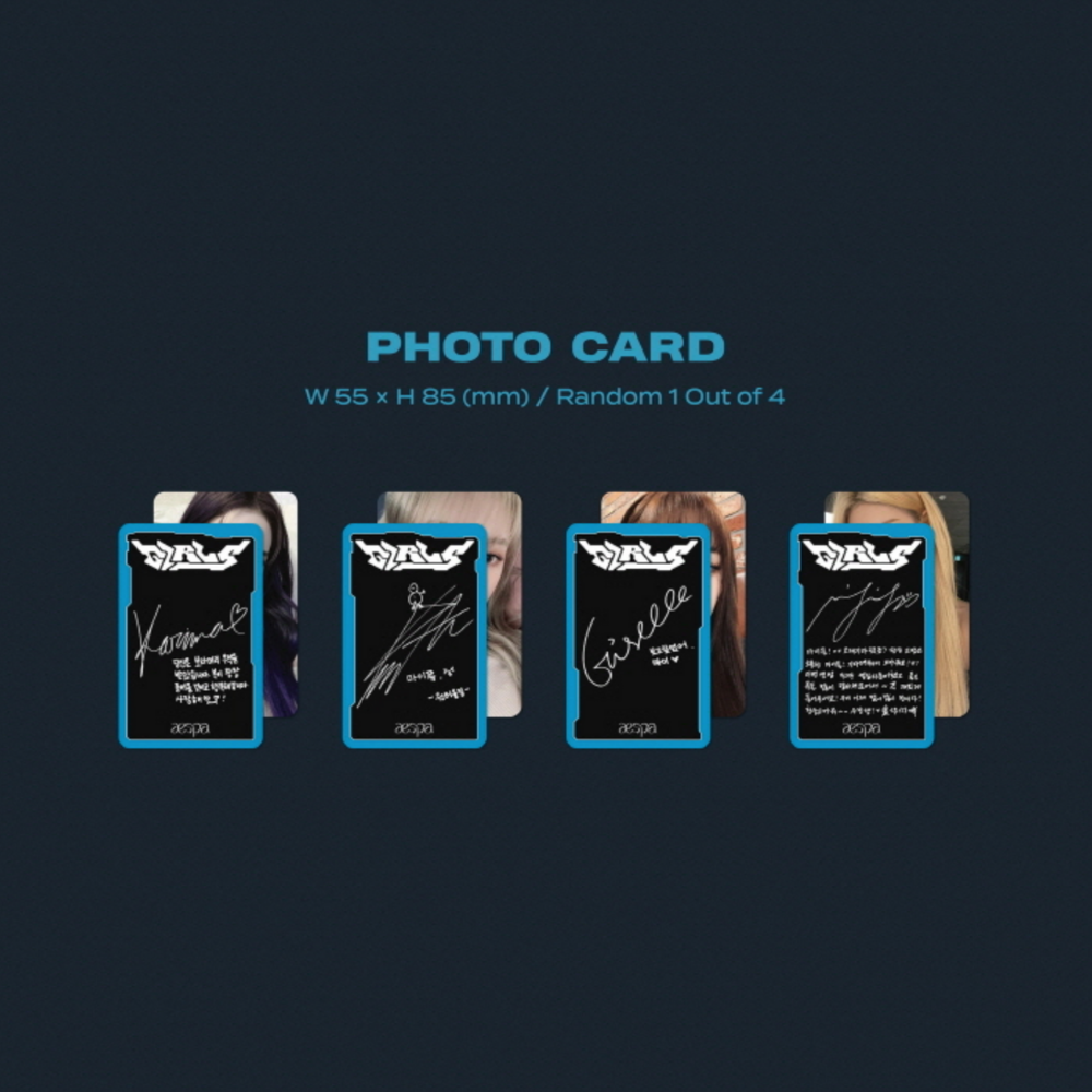 K-POP AESPA - GIRLS (2ND MINI ALBUM) (KWANGYA VERSION)