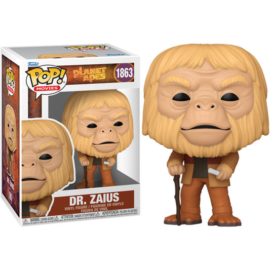 Funko Pop! Planet of the Apes : Dr. Zaius 1863 + Pop Protector
