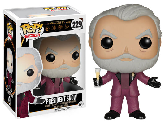 Funko Pop! The World of the Hunger Games - President Snow 229 + Pop Protector (VAULTED)