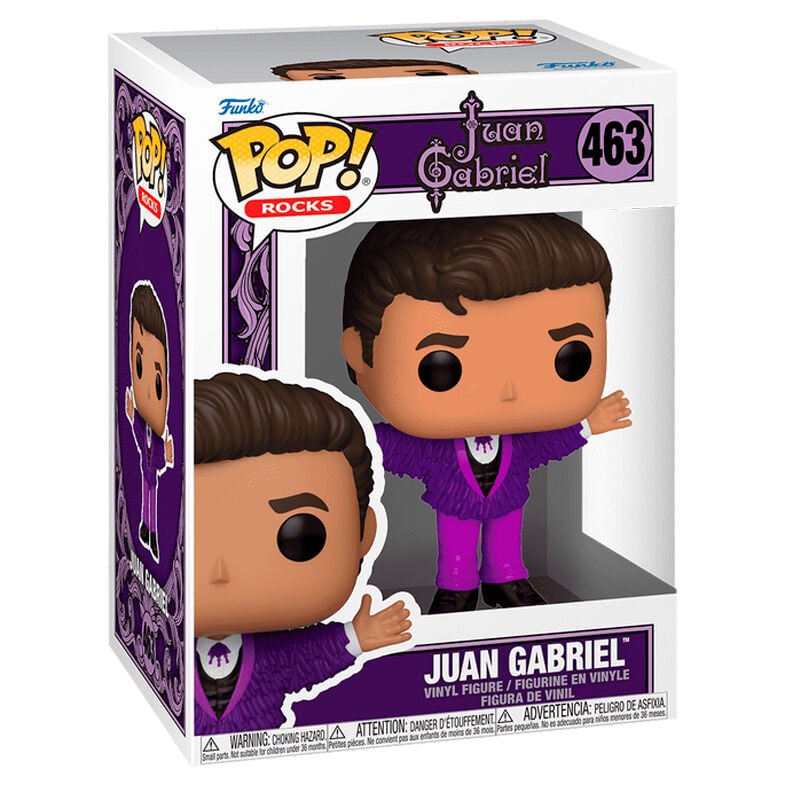 Funko Pop! Rocks : Juan Gabriel 463 Figure + Pop Protector